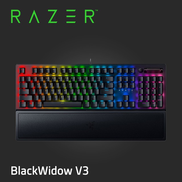 BlackWidow  V3 幻彩版機械電競鍵盤